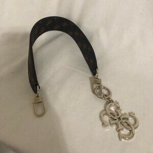 Guess Quattro G Logo Purse Handle with Charm